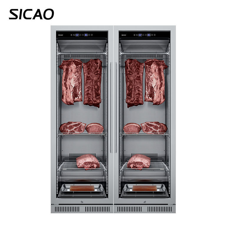 SICAO 760L ikan penuaan kering / penyejuk sosej salami / peti sejuk